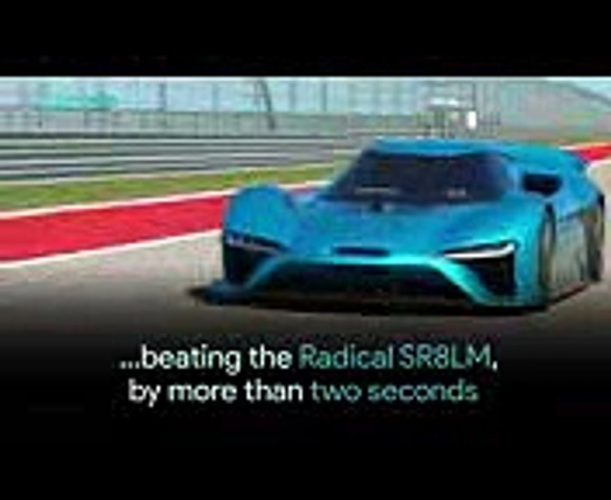 NIO EP9 electric supercar sets new Nürburgring lap record