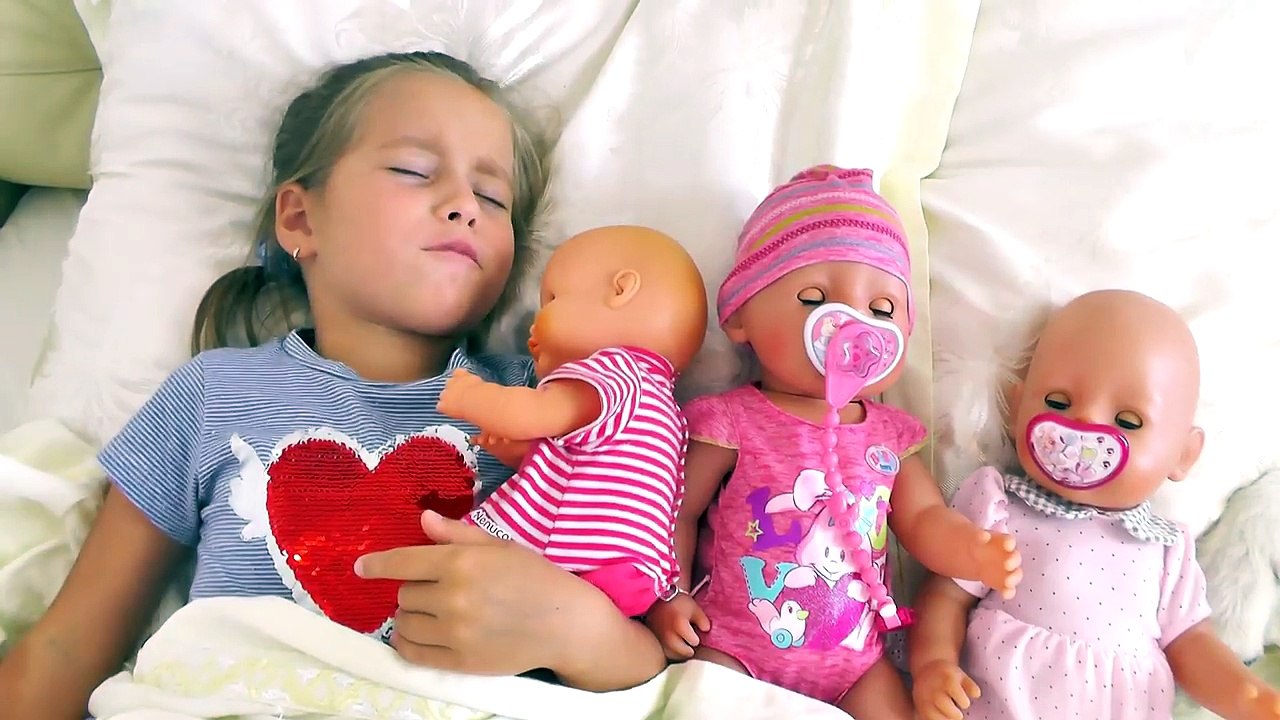 Crying baby born doll Are You Sleeping Song My Morning Routine Nursery Rhymes Songs children-ru9Y9SwLg0E