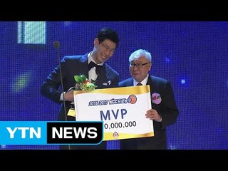 오세근 생애 첫 정규리그 MVP...강상재 신인왕 / YTN (Yes! Top News)