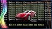 Los 10 autos más caros del mundo 2017
