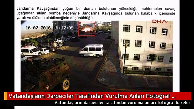 Vatandaşların Darbeciler Tarafından Vurulma Anları Fotoğraf Karelerinde