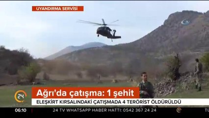 Kuzey Irak'ta 1 şehit