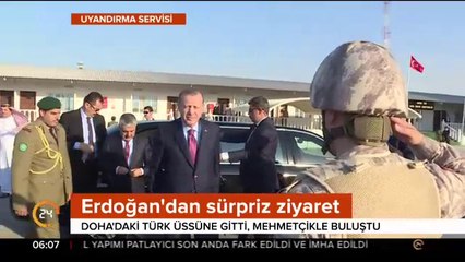 Mehmetçikle buluştu