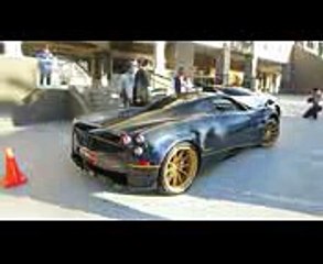 Pagani Huayra Tempesta (w startup, revs, acceleration)