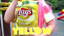 Learn colors Baby Bad babies fight  Bad kid steals chips to crying baby - Johny Johny yes papa song-h9sBfYV0YGs