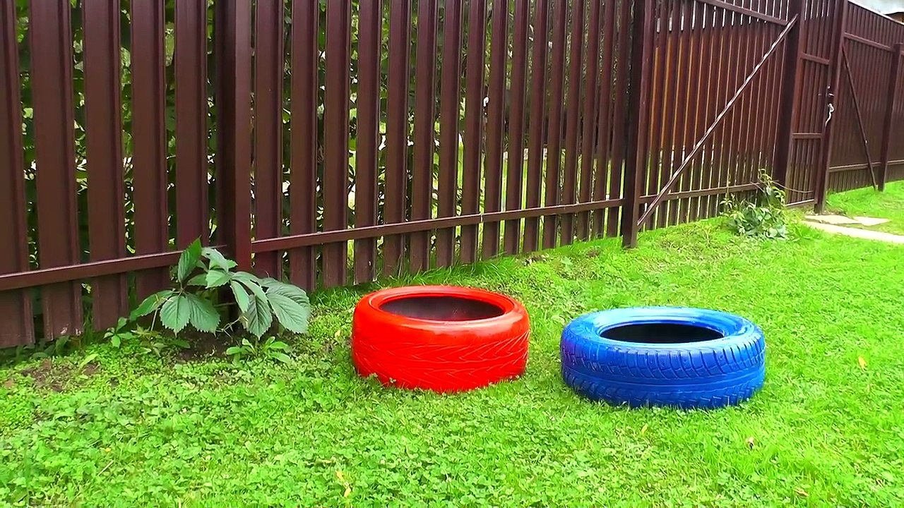 Learn Colors for Kids with Color Tire Educational video for Children Songs for Babies and Toddlers-IFLglyYwIrc