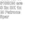 Eurotone Toner für Kyocera FSC5100DN  ersetzen TK540 2x BK 1x C 1x Y 1x M Patronen im