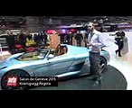 Koenigsegg Regera - Salon de Genève 2015  présentation vidéo live