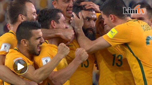 Penalti, sepakan percuma Jedinak bawa Australia ke Russia