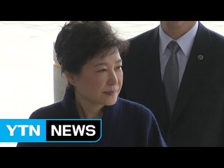 박 前 대통령, 검찰 소환 21시간 반 만에 귀가 / YTN (Yes! Top News)