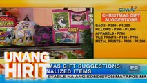 Unang Hirit: Christmas Gift Suggestions: Personalized Items