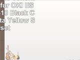 4x kompatible Tonerkartuschen für OKI ES6410 ES 6410 Black Cyan Magenta Yellow Sparset