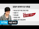 검찰, 이번주 박 전 대통령 수사 착수...출국금지 검토 / YTN (Yes! Top News)