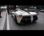 TMJ's Ferrari LaFerrari Aperta on road (Crown Prince of Johor)