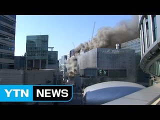 상암동 공사장 불, 소방관 부상에 9억 피해 / YTN (Yes! Top News)