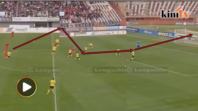 Gerakan berpasukan yang padu, jaring gol hanya dalam 8 saat