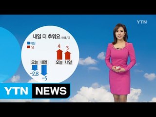 [날씨] 내일 꽃샘추위 절정...곳곳 눈 / YTN (Yes! Top News)
