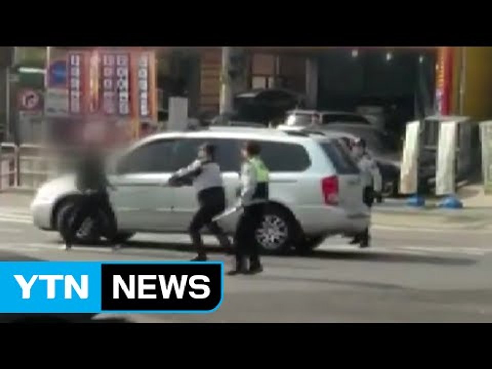 [단독영상] 서울 도심 교차로에서 40대 남성 흉기 난동 / YTN (Yes! Top...