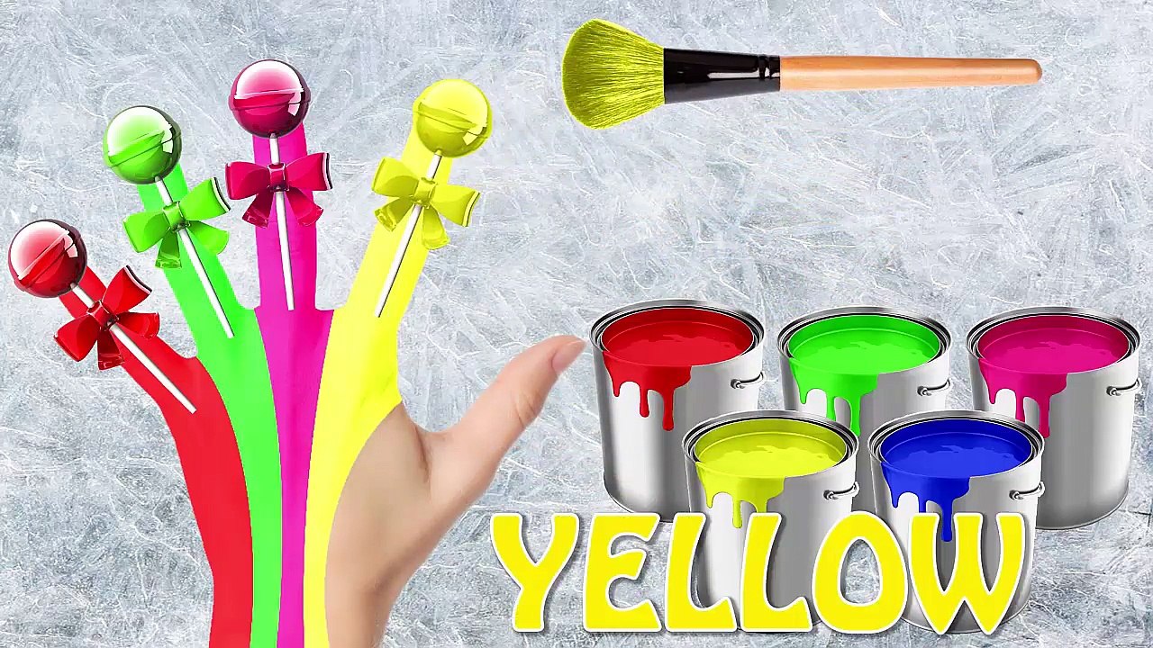 BaBy Learn Colors with Finger Family Videos for Children - Bad Baby Song for Kids