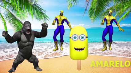 BaBy Learn Colors with Minions Videos for Children - Bad Baby Song for Kids