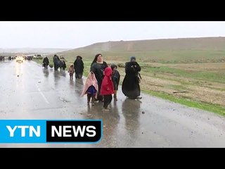 IS 거점 모술에서 교전 격화...하루에 만4천 명 대피 / YTN (Yes! Top News)