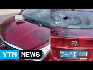"中공안, 한국차 파손 선동 남성 2명 구류" / YTN (Yes! Top News)