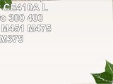 Alphafax Toner kompatibel zu HP CE410A LaserJet Pro 300 400 color M351 M451 M475 MFP M375