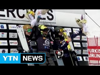 스노보드 이상호, 한국 스키 사상 최초 월드컵 은메달 / YTN (Yes! Top News)