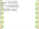 Toner kompatibel zu Epson Aculaser M1400 MX14 MX14NF  C13S050651  Schwarz 2200 Seiten