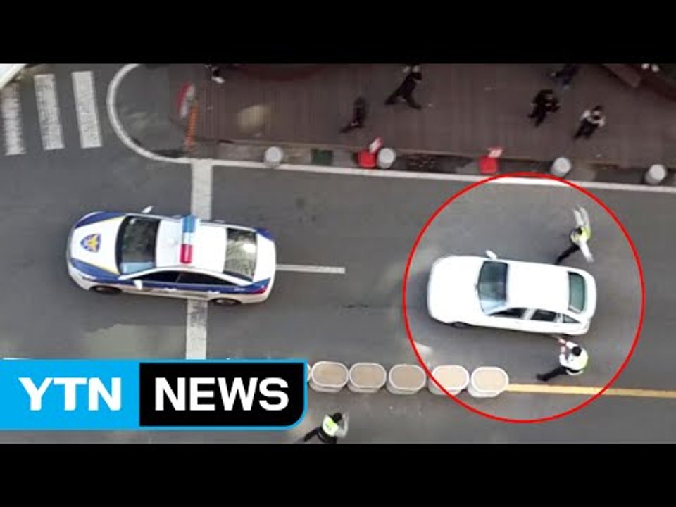 아파트 주민 공포로 몰아넣은 난폭 운전 / YTN (Yes! Top News)