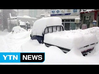 "상이 났는데 상주가 못들어오고 있다" 울릉도 눈 피해 / YTN (Yes! Top News)