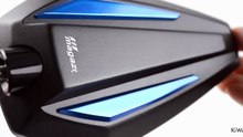 Motorcycle Mirrors Achilles Blue Magazi | KiWAV