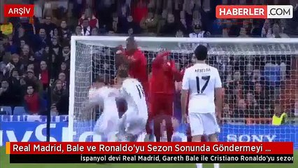 Real Madrid, Bale ve Ronaldo'yu Sezon Sonunda Göndermeyi Planlıyor