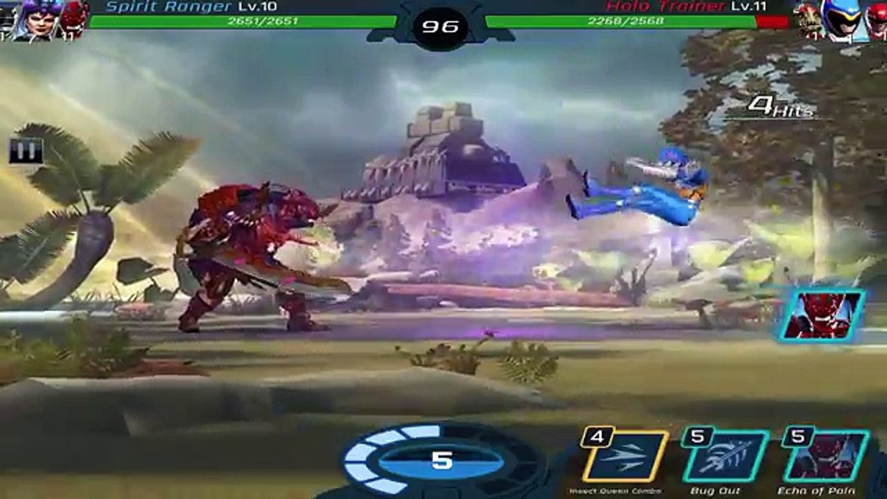 Power Rangers Legacy Wars - Trakeena Gameplay Battles | Power Rangers Lost Galaxy