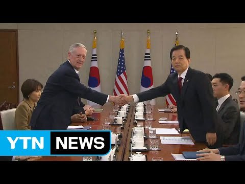 한미 국방 장관 회담 사드 올해 안에 배치...북핵 압도적 대응 / YTN (Yes! Top News)