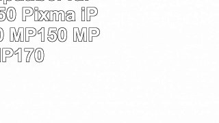 2 Schwarz Druckerpatronen kompatibel für Canon PG50 Pixma iP2200 iP2400 MP150 MP160 MP170