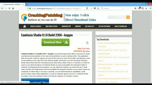 Camtasia Studio 9.1.0 Build 2356 + keygen [100% working]