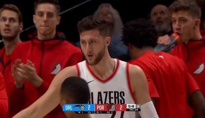 Jusuf Nurkić - 11 poena, 8sk, 6ast, 2blk. protiv Orlanda