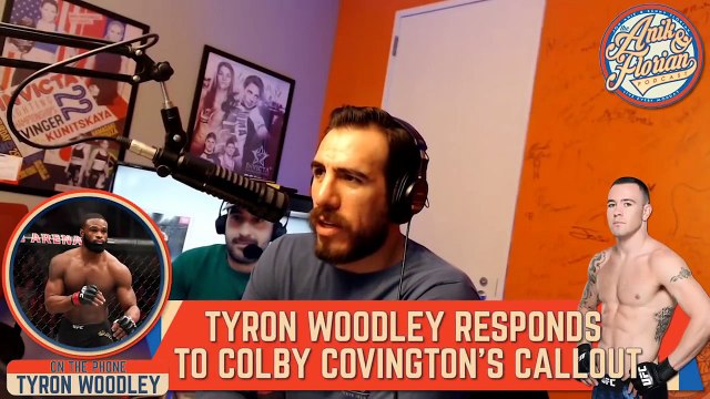 Tyron Woodley responds to Colby Covington | Anik and Florian Podcast | UFC ON FOX