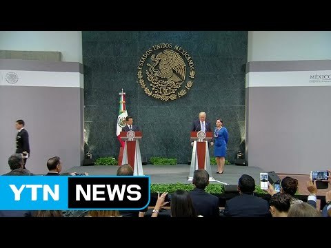 트럼프-멕시코 대통령 통화... 국경장벽 공개발언 중단 / YTN (Yes! Top News)