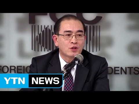 태영호 김정은 정권, 오래가지 못할 것 / YTN (Yes! Top News)