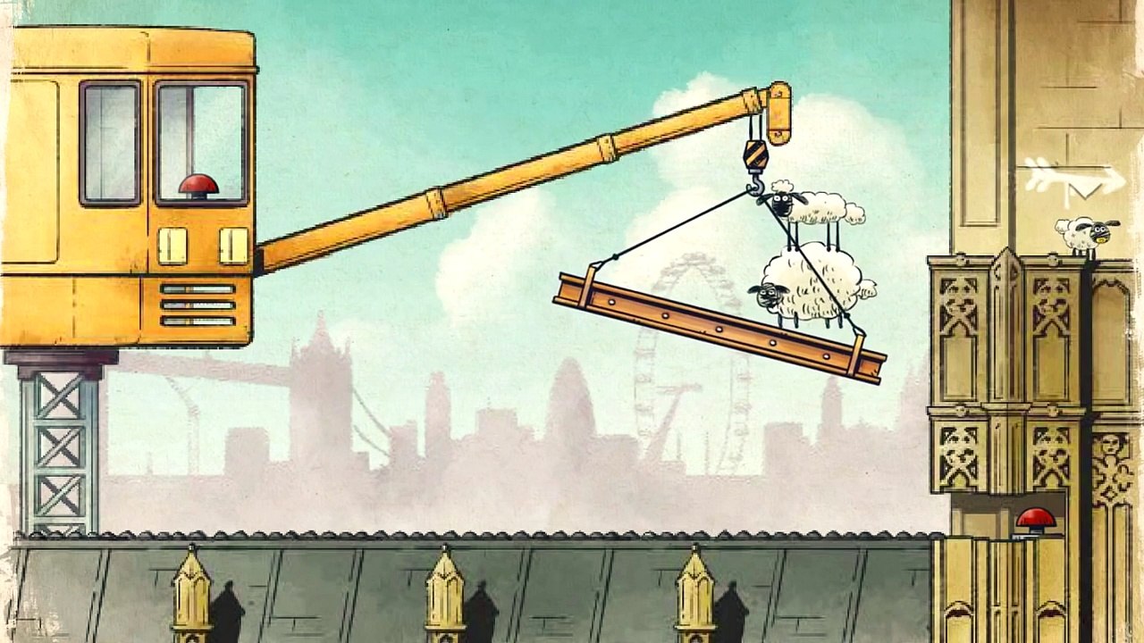 ТРИ ОВЕЧКИ в Лондоне. Часть 2. Мультфильм БАРАШЕК ШОН на Игрули TV. ИГРА для детей