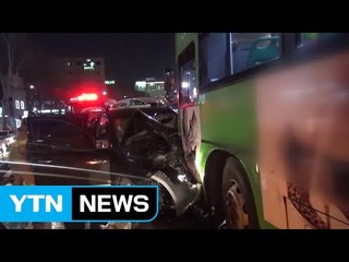 마주 오던 시내버스·승합차 충돌...6명 경상 / YTN (Yes! Top News)