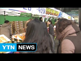 직거래 장터에서 설 제사용품 싸게 사세요! / YTN (Yes! Top News)