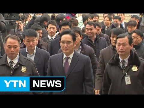 이재용 영장심사 4시간 불꽃공방...구치소에서 대기 / YTN (Yes! Top News)