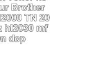 Bubprint 3x Toner kompatibel für Brother TN2000 TN2000 TN 2000 schwarz hl2030 mfc7820n