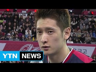 문성민, 통산 3번째 '서브킹' 등극...시속 123㎞ 신기록! / YTN (Yes! Top News)