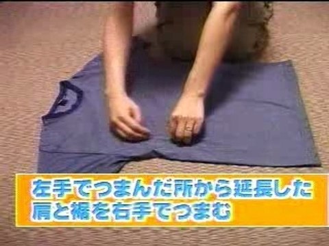 Technique pour plier ses T-shirts