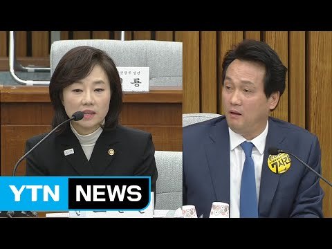[청문회 영상] 안민석 조윤선 장관, 이미 부끄러워졌어요. / YTN (Yes! Top News)