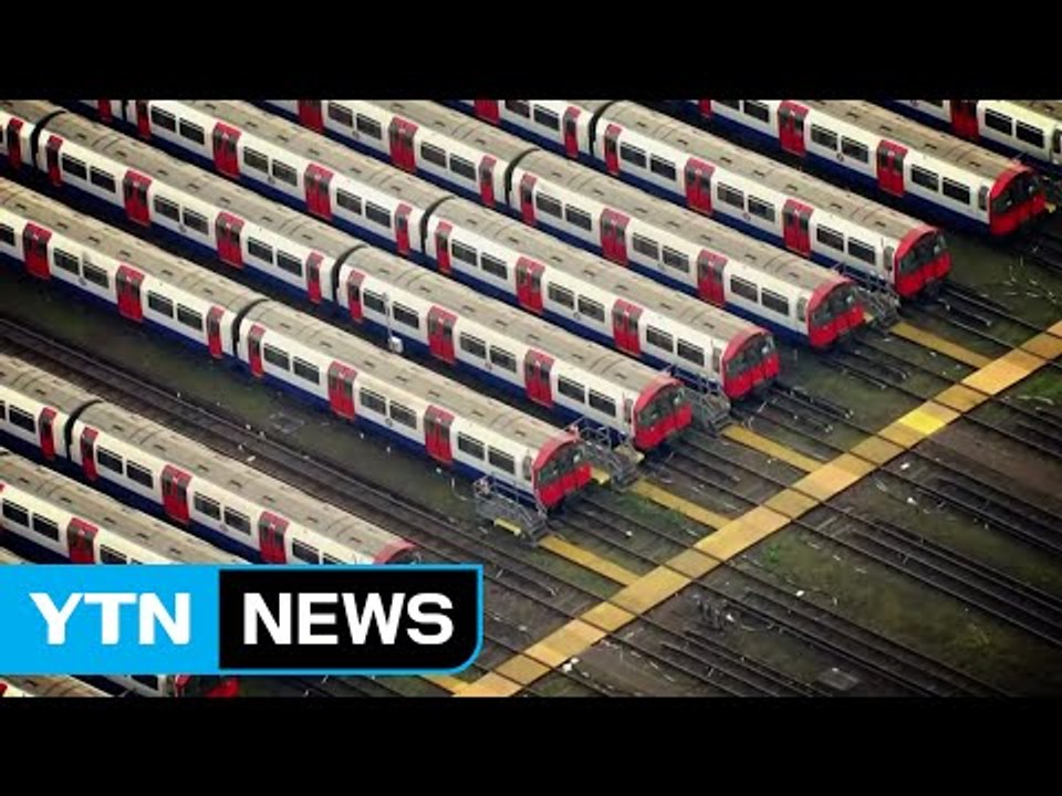 영국 런던, 지하철 노조 파업으로 도심 혼란 / YTN (Yes! Top News)